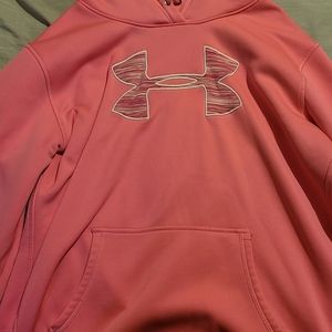 Women's Bright Pink Under Armour Hoodie